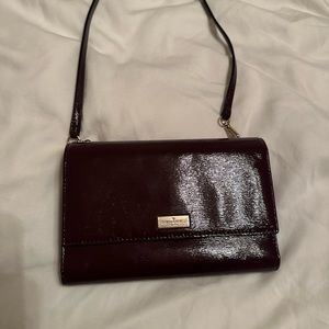 Kate Spade purple shoulder bag NWOT